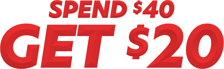 Spend $40